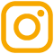Icoon - Instagram Geel/Oranje